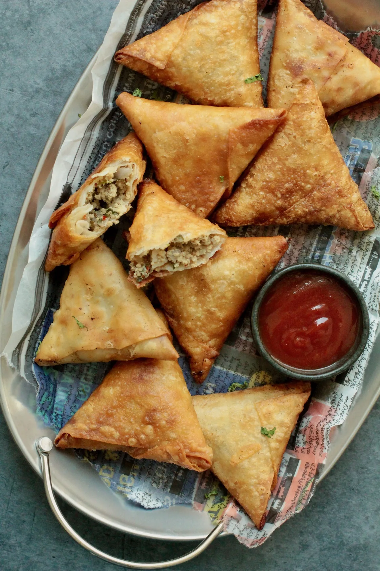 Samosa — bij Rialto Restaurant