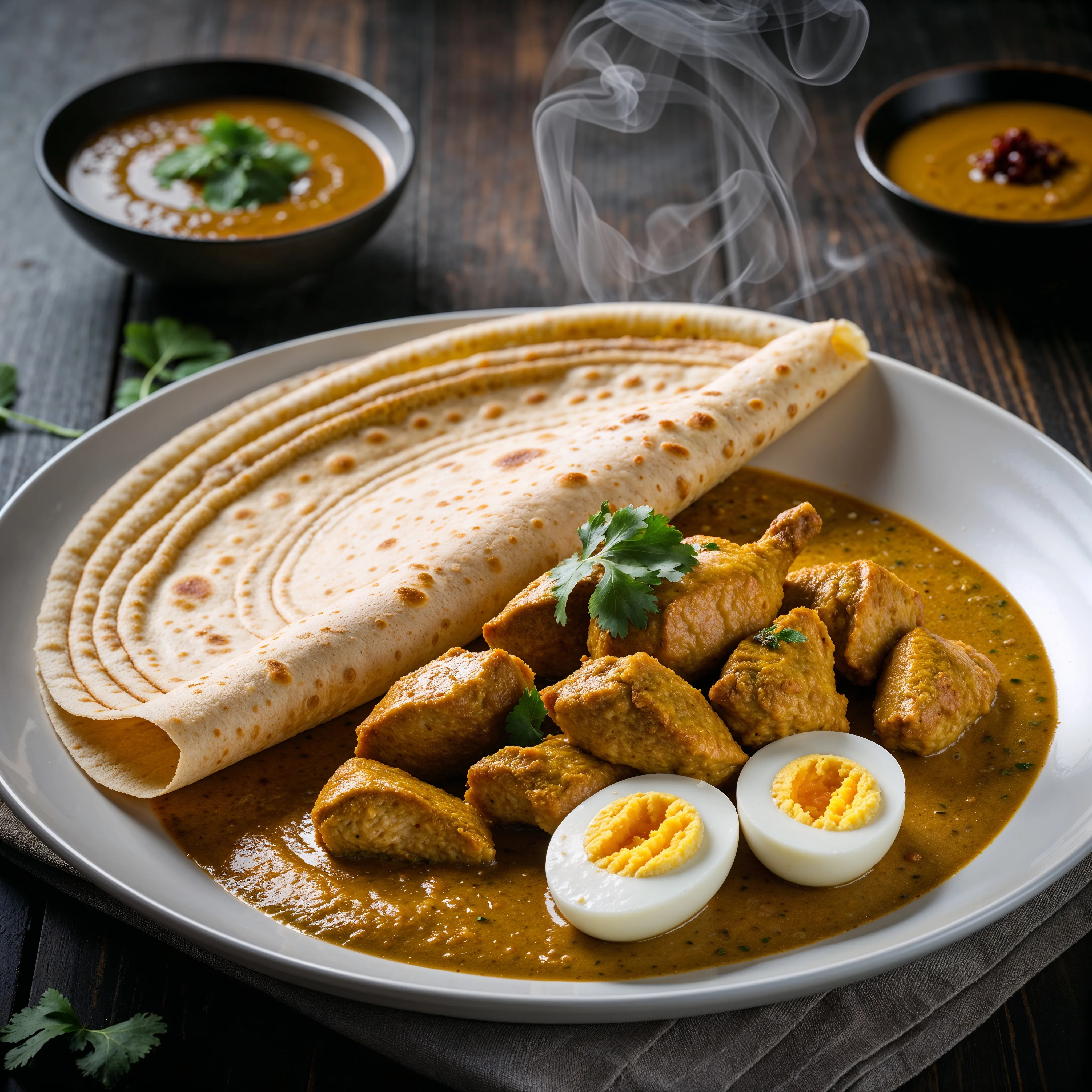 Roti Kip en Ei — bij Rialto Restaurant