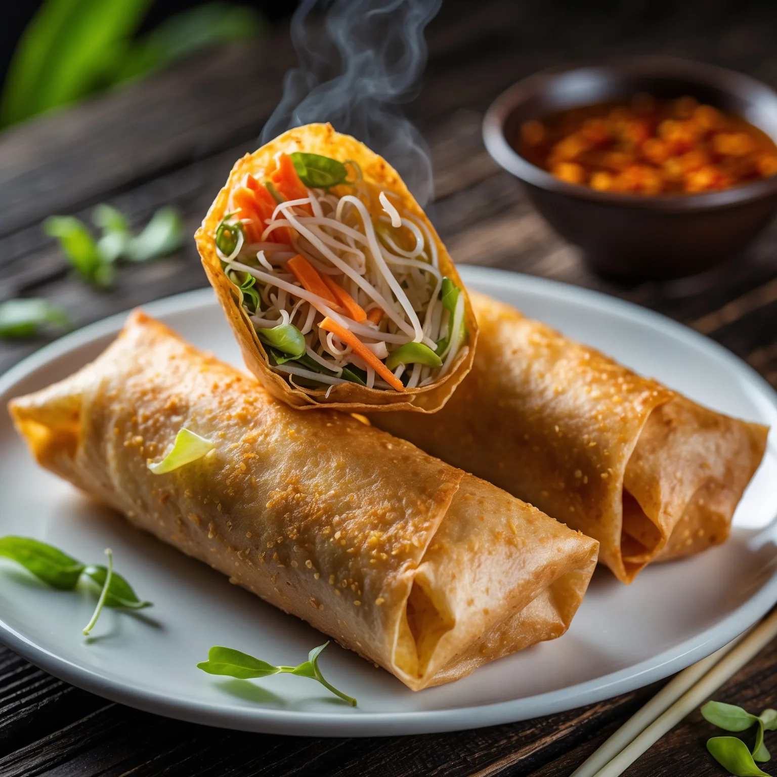Loempia — bij Rialto Restaurant